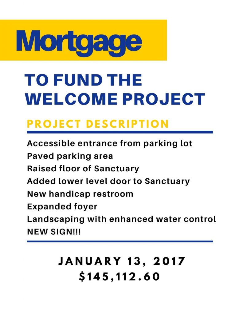 Project Description of mortgage of $145,112.60
